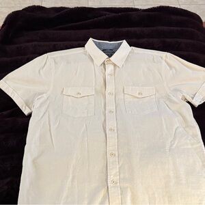 American Rag Casual White Button Down Shirt